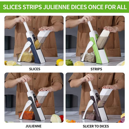 Mandoline Vegetable Cutter Chopper Adjustable Multi-function Vertical Vegetable Cutter