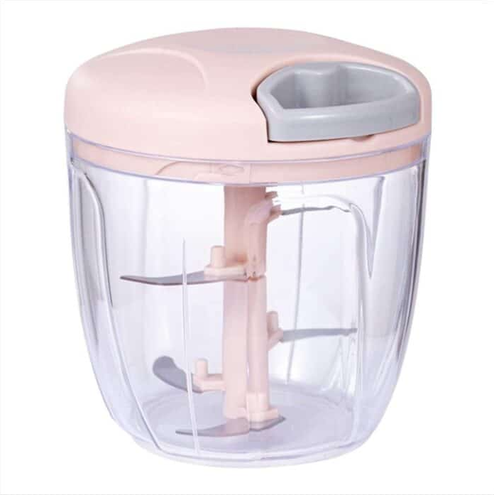 Manual Garlic Chopper – Hand-Powered Mini Food Processor